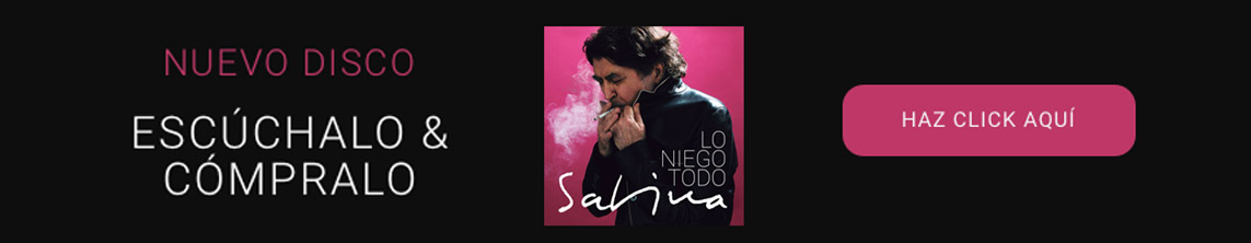 Nuevo disco de sabina. Escúchalo y cómpralo